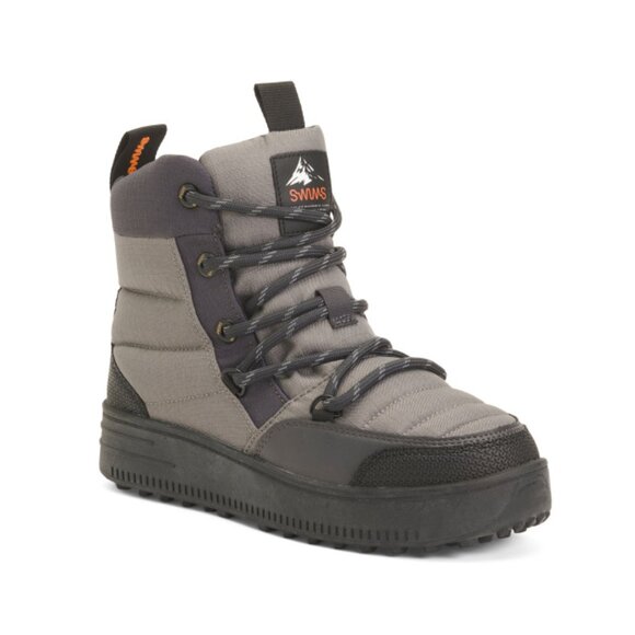 SWIMS Grey/black Snow Runner Boots